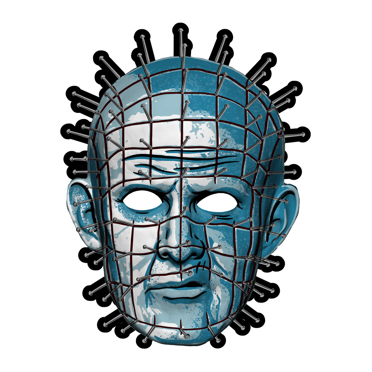 Hellraiser - Pinhead Retro Mask