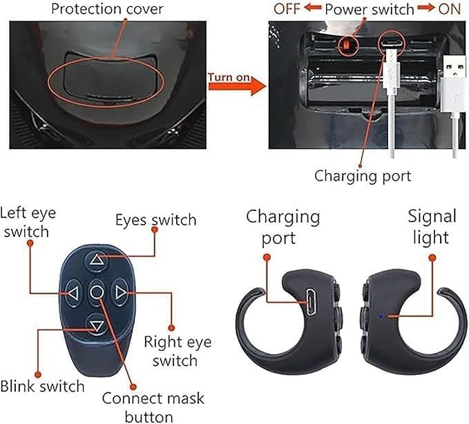 Miles Morales Interactive Mask with Remote Control Movable Eyes Spiderman Spider-man