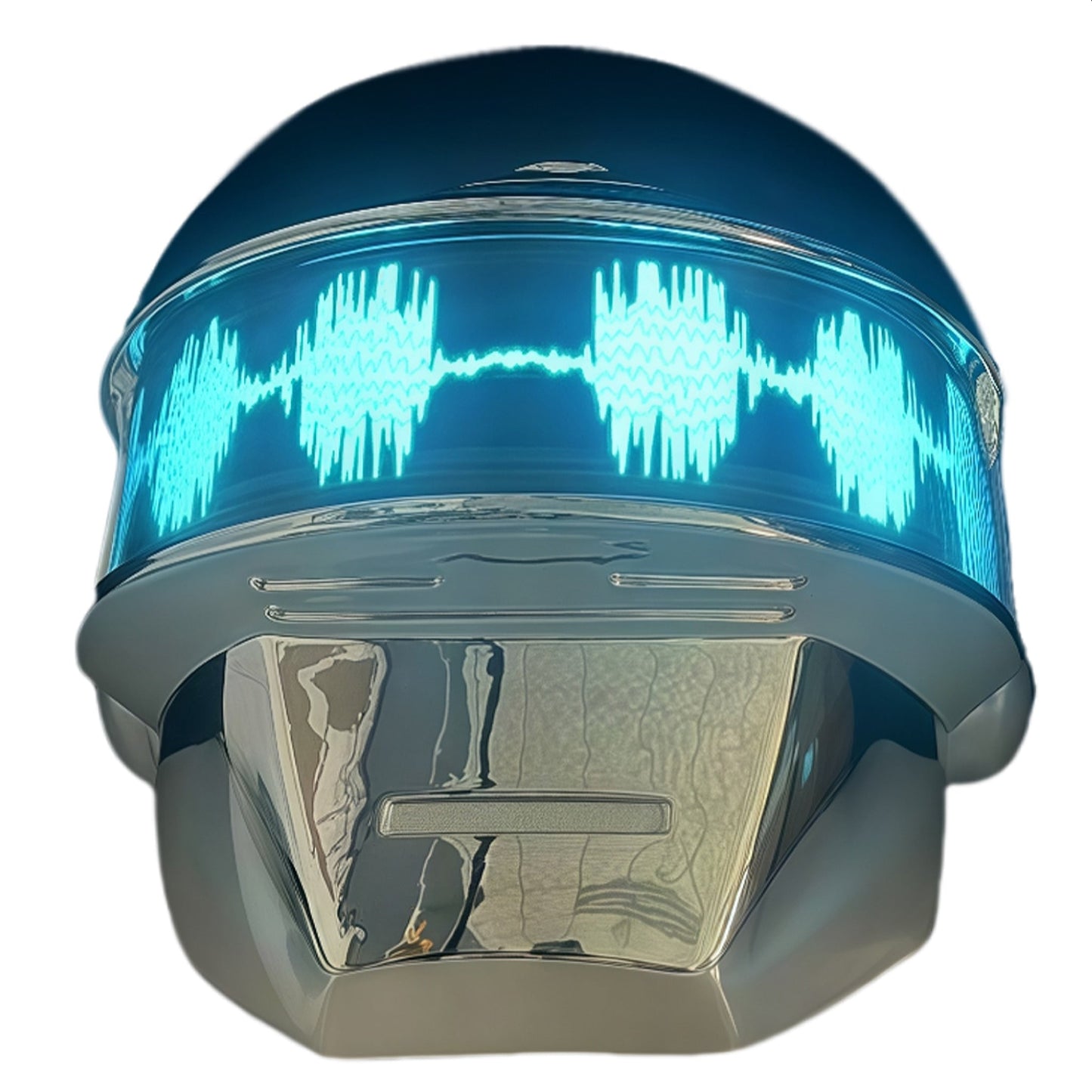 Daft Punk Thomas LED Visor Display Resin Helmet V2