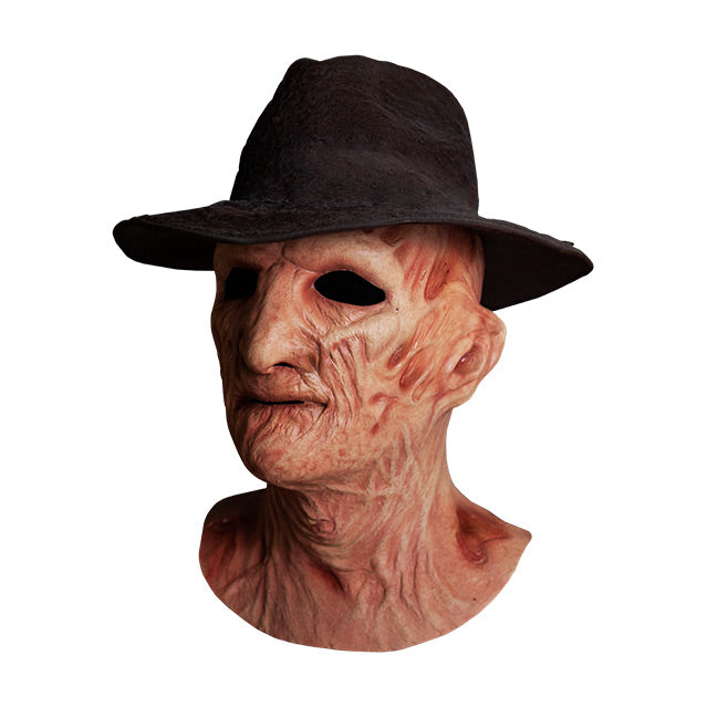 A Nightmare on Elm Street 2: Freddy's Revenge - Deluxe Freddy Krueger Mask with Fedora Hat