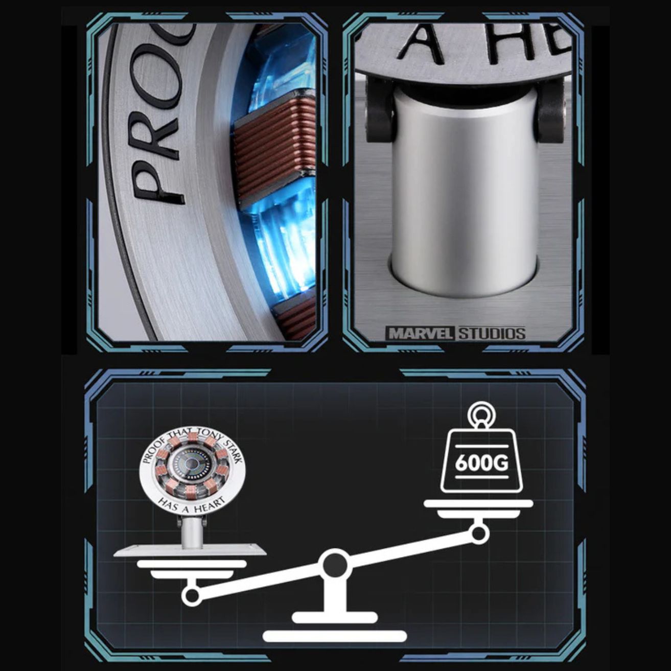 Iron Man Arc Reactor - Wireless Charger