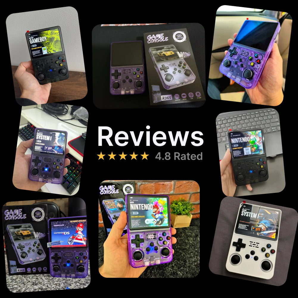 Keyboy R36S Retro Gaming Console | 20,000+ Classic Games | 24 Consoles in One