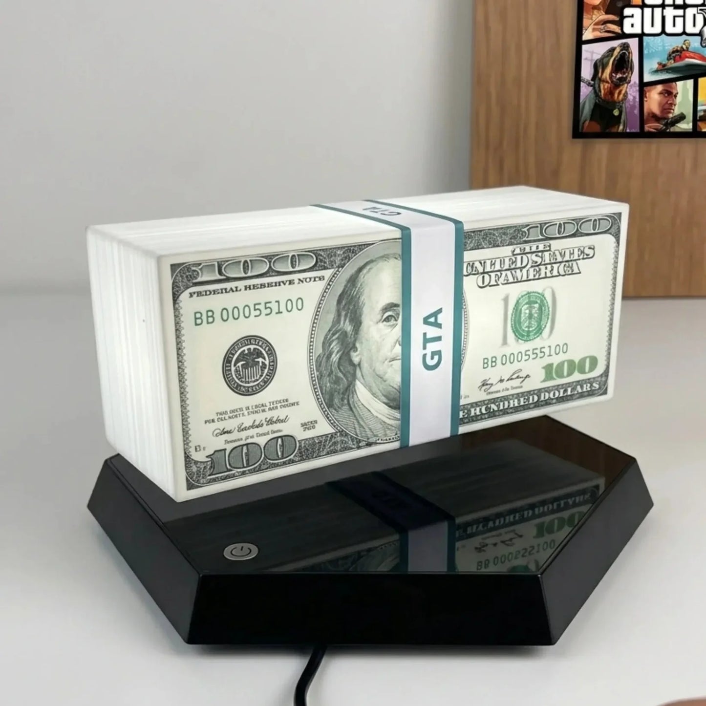 Levitating GTA Money Lamp by Marlyes