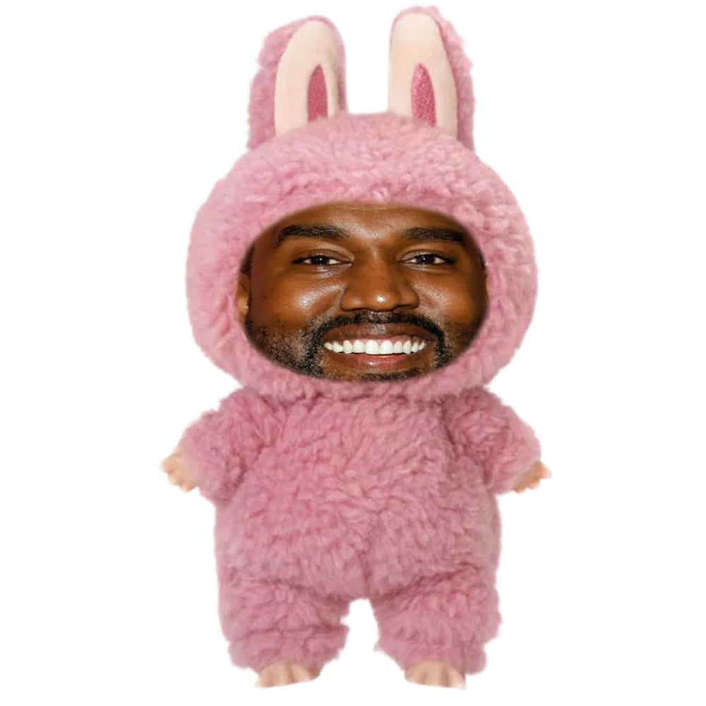 Labubu - Kanye West face