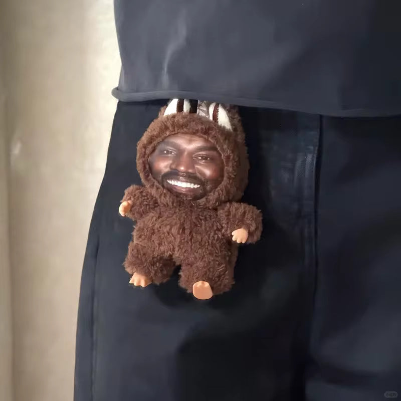 Labubu - Kanye West face