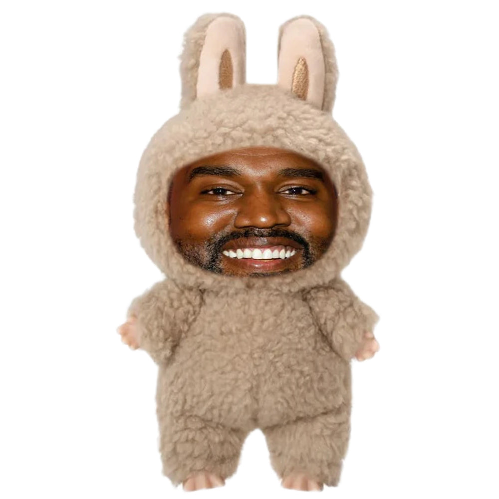 Labubu - Kanye West face