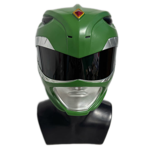 Mighty Morphin Green Power Ranger Resin Helmet