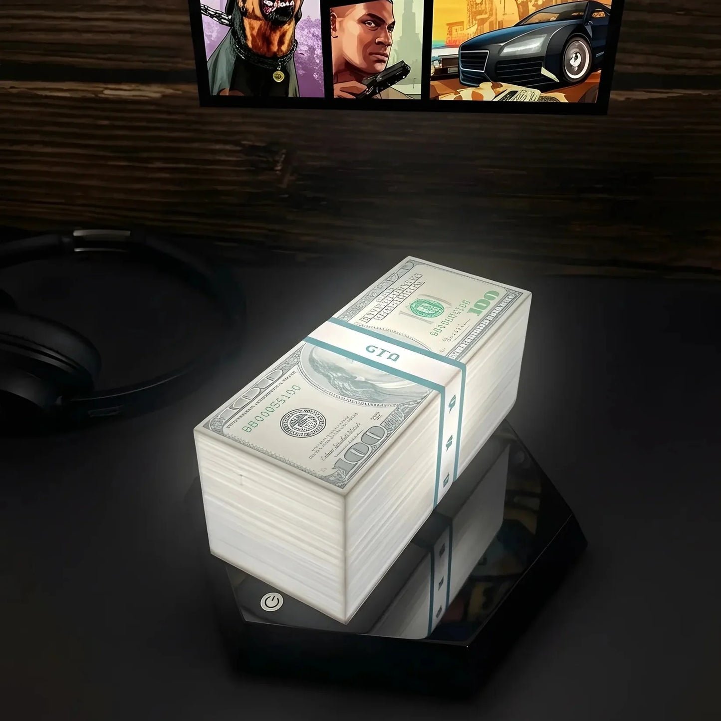 Levitating GTA Money Lamp by Marlyes