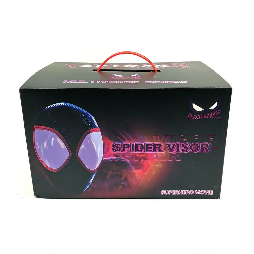 Miles Morales Spider-Man Spiderverse Light Up Interactive Mask Remote Control Spiderman