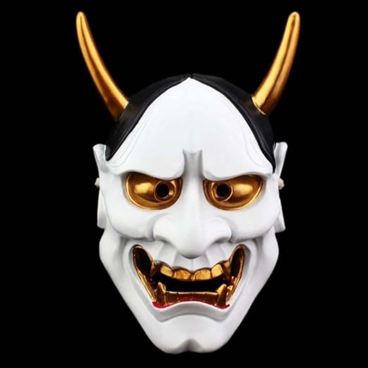 Samurai Demon Oni Japanese Resin Mask