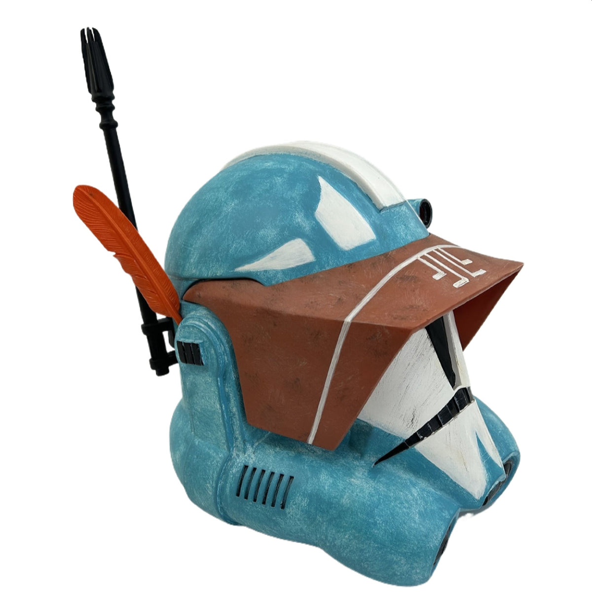 Star Wars Clone Captain Tukk Resin LED Cosplay Helmet NO ANTENNA