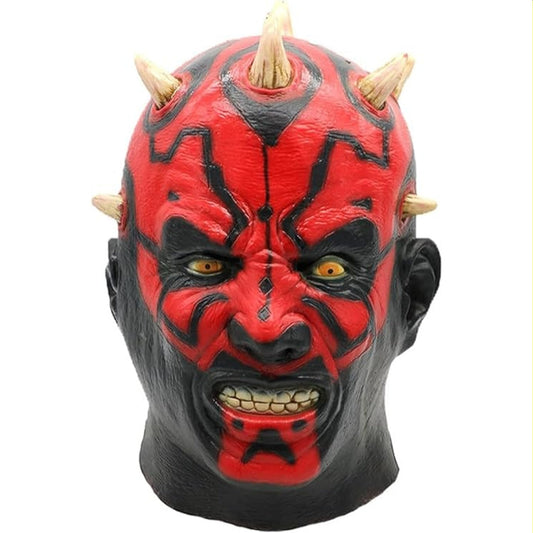 Star Wars Mask Darth Maul Full Head Latex Mask Cosplay