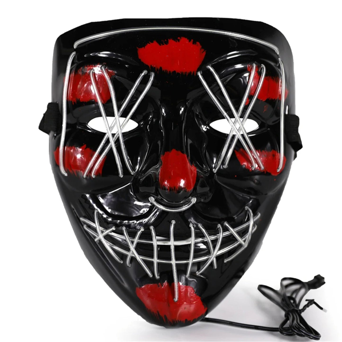 Purge LED Light-Up Plastic Masks